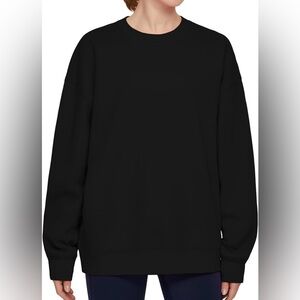 Dragon fit women oversized fleece sweatshirt-XL-NWT